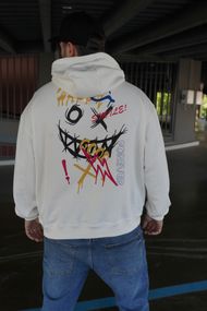 Худі з мерчем ДТФ (оверсайз)