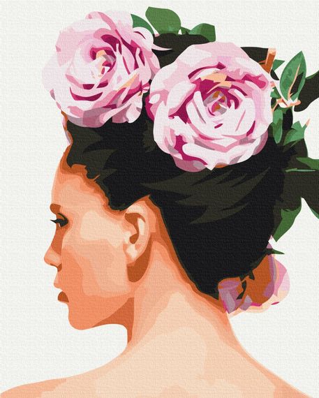 Квіти у волоссі