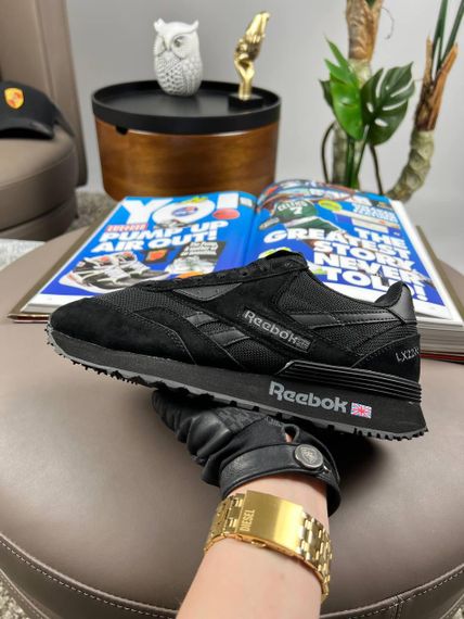 Мужские кроссовки замша  bok Classic LX2200 All Black весна / літо / осінь A3650 46 | Зображення 6
