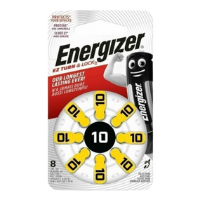 Батарейка ZA10 Zinc Air (бл-8шт) Energizer