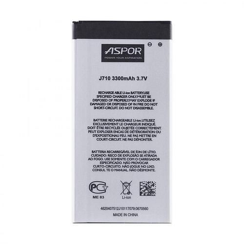 Аккумулятор Aspor для J710  (J7 2016) 3300 мАч