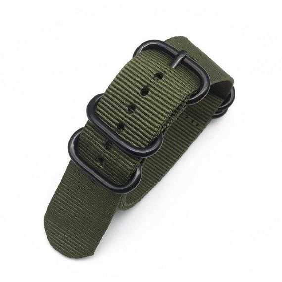 Нейлоновый ремешок Primolux Traveller для часов Apple Watch 38mm / 40mm / 41mm - Army Green | Зображення 3