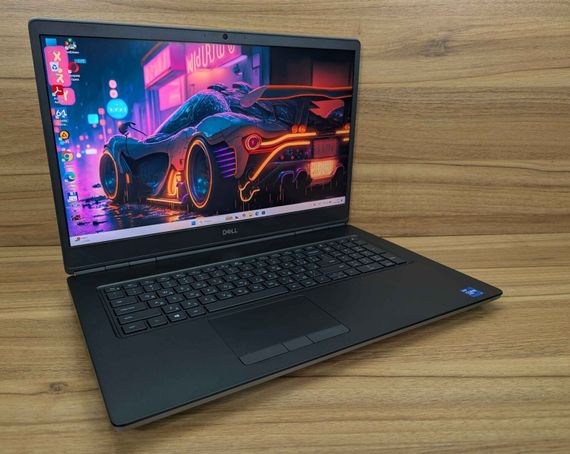 Мобильная рабочая станция Dell Precision 7760 / 17.3" (3840x2160) IPS / Intel Core i7-11850H (8 (16) ядер по 2.5 - 4.8 GHz) / 64 GB DDR4 / 1000 GB SSD / nVidia RTX A5000, 16 GB GDDR6, 256-bit / WebCam / HDMI / Windows 11 б/у + Подарок Беспроводная мышь | Зображення 3