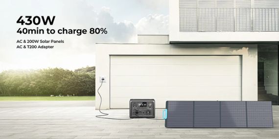 Зарядна станція Bluetti EB3A (600 Вт, 268 Вт⋅год, LiFePO4) | Зображення 7