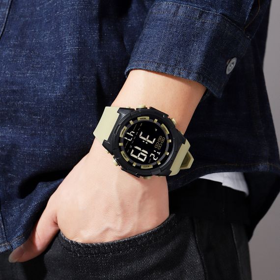 Годинник S2kmei 1845YL Black-Yellow | Зображення 3