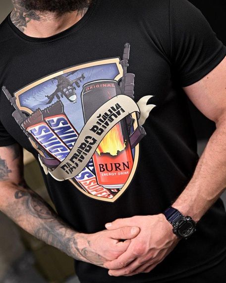 Тактична потоотводяща футболка Паливо black ПП7722 | Зображення 5