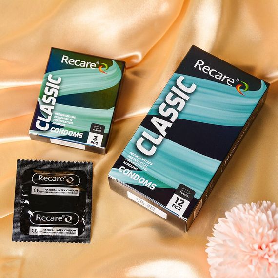 Презервативы Holographic Recare Classic Condoms 12 шт, классические | Зображення 3