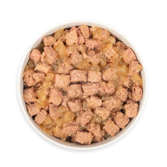 Вологий корм для собак Pet Chef шматочки в желе з яловичиною 800 г | Зображення 3