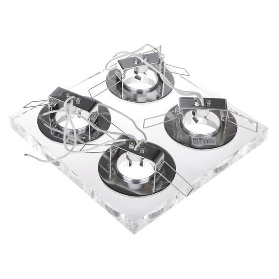 Светильник точечный декоративный HDL-G141/4 CL Crystal MR16 | Зображення 2