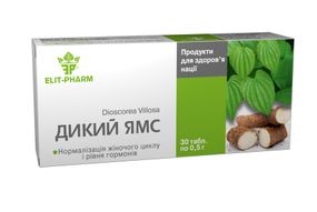 Дикий Ямс таблетки 500 мг. №30 Тонус жіночого організму.