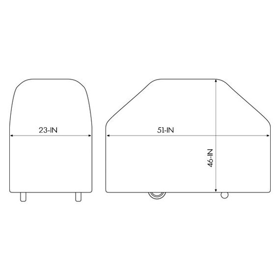 Чохол преміум для грилів Baron/Crown/Monarch 300 series Broil King 68470 Код: 004729 | Зображення 2