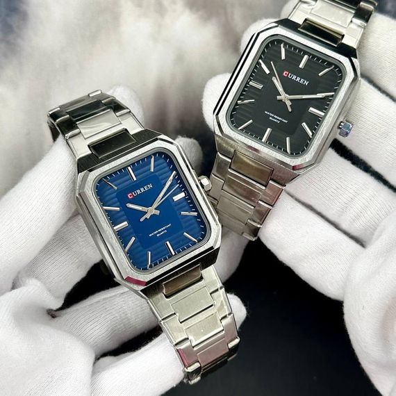 Чоловічий годинник Curren 8457 Silver-Black | Зображення 4