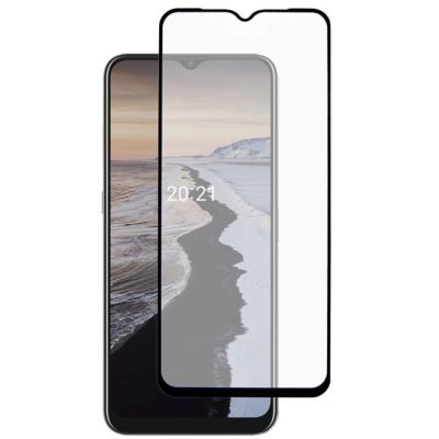 Стекло защитное Dengos Full Glue Nokia G10 black frame (TGFG-245) | Зображення 1