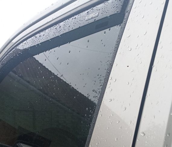 Ветровики вставные (2 шт, HIC) для Volkswagen T5 2010-2015 гг | Зображення 4