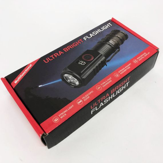 Багатофункціональний тактичний ліхтар, Ліхтарик police оригінал, Алюмінієвий ліхтар 18650 SM-25 | Зображення 7