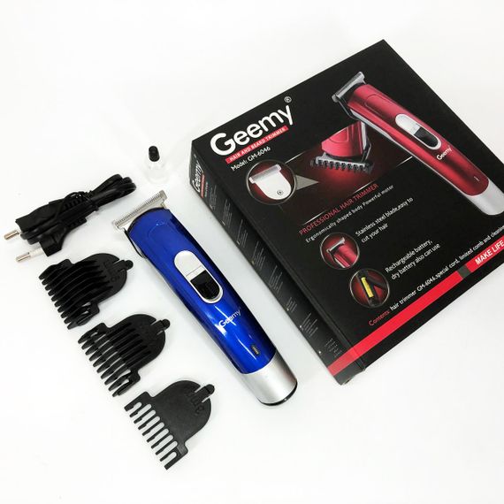 Професійна машинка для стрижки волосся Gemei, Гострі професійні машинки для стрижки волосся IP-55 | Зображення 2