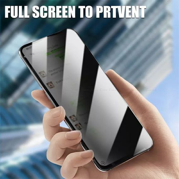 Захисне скло Privacy Glass антишпигун для Xiaomi Redmi Note 10 Pro | Зображення 2