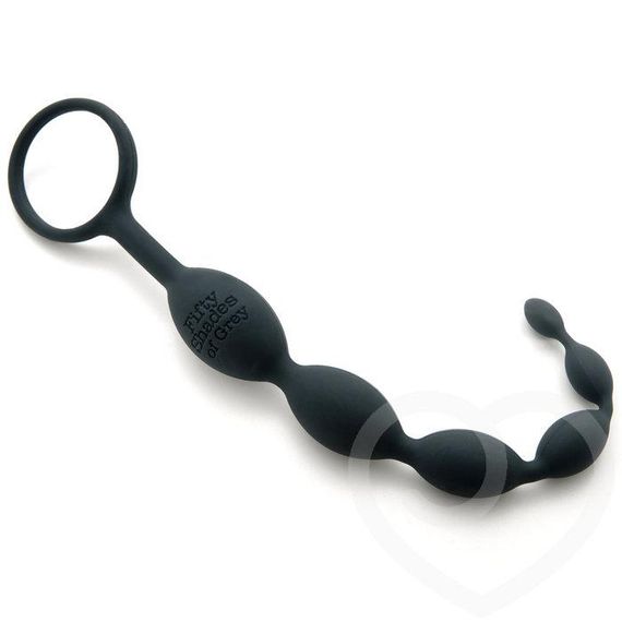 Анальні намиста "наростаюче задоволення", Черный | Зображення 2