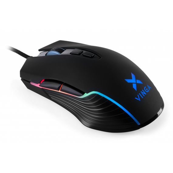 Мишка Vinga MSG-200 Black | Зображення 1