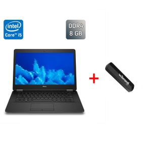 Ультрабук Dell Latitude E7470 / 14" (1920x1080) IPS / Intel Core i5-6300U (2 (4) ядра по 2.4 - 3.0 GHz) / 8 GB DDR4 / 256 GB SSD / Intel HD Graphics 520 / WebCam / Windows 10 б/в + Подарунок Флеш-накопичувач USB 32 ГБ