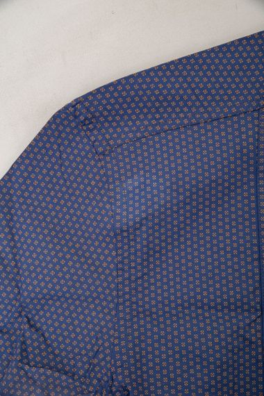 Рубашка мужская с принтом  -уценка, цвет джинс, 214R7129-U-1 | Зображення 5