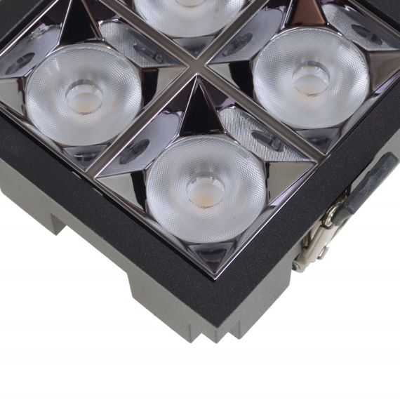 Светильник точечный LED HDL-DT 203/5*4W NW BK | Зображення 6
