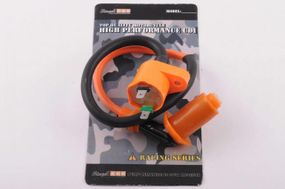Котушка запалювання тюнінг скутер 4T GY6 50-150, Honda DIO помаранчева