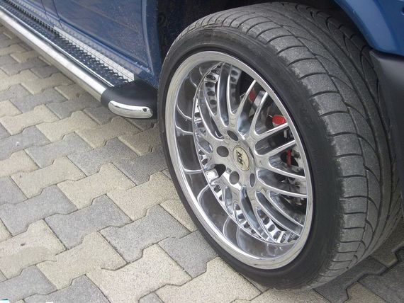 Бокові пороги KB002 d60мм (2 шт., нерж) для Volkswagen T4 Caravelle/Multivan | Зображення 3