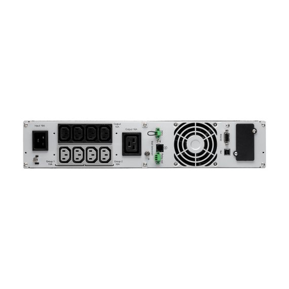 Джерело безперебійного живлення Eaton 9SX, 3000VA/2700W, RM 2U, LCD, USB, RS232, 8xC13, 1xC19 (9SX3000IR) | Зображення 4