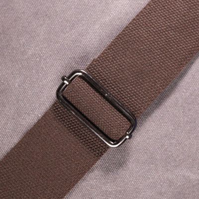 Сумка Vintage Горизонтальная мужская из текстиля Серая (21241) | Зображення 8