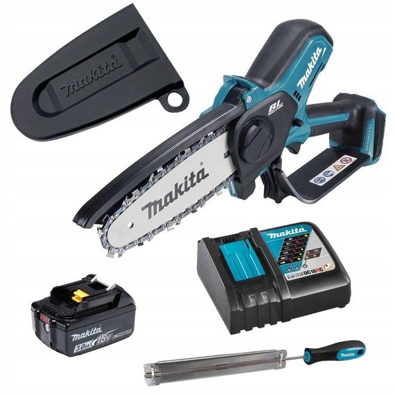 Пила ланцюгова акумуляторна Makita DUC150 BEO1 (15 см, 8 м/с, 320 Вт, BL, LXT, комплект)