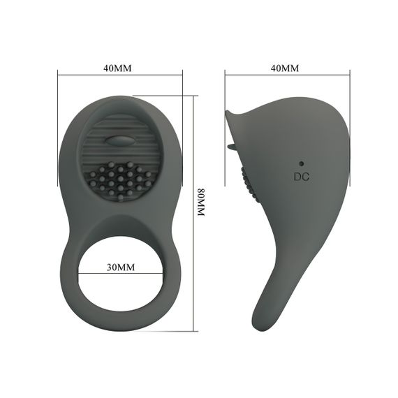 Эрекционное кольцо PRETTY LOVE Master rin, 12 licking settings sexstyle | Зображення 13