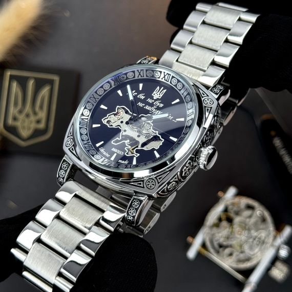 Чоловічий годинник Awarder 021 Де би не був Silver Steel | Зображення 3