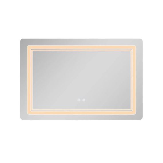 Дзеркало Qtap Cardinal (CA2) 800х600 з LED-підсвічуванням Touch, з антизапотіванням, з димером, рег. темп. кольору (3000-6500K) | Зображення 4