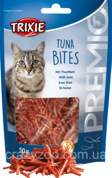 Ласощі для кішок Trixie Premio тунець Tuna Bites 50 гр 42734