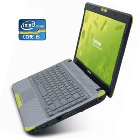 Ноутбук Б-клас Toshiba Satellite L630 / 13.3" (1366x768) TN / Intel Core i5-430M (2 (4) ядра по 2.27 - 2.53 GHz) / 4 GB DDR3 / 120 GB SSD / Intel HD Graphics / WebCam / DVD-RW / Win 10 б/в