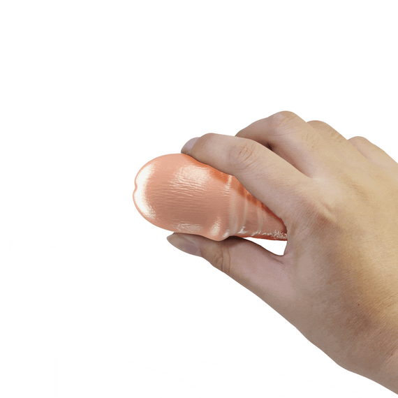 Подовжуюча насадка на член - Pretty Love Extension Penis Sleeve Flesh, 28 см | Зображення 8