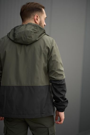Куртка Softshell light Intruder хакі-чорна | Зображення 6
