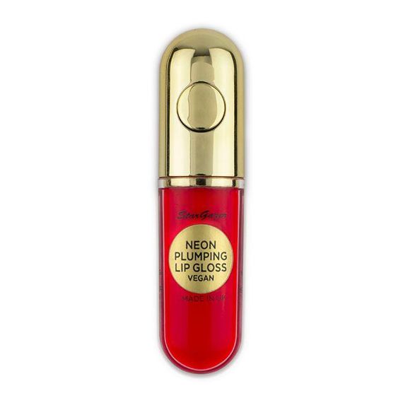 Неоновый блеск для губ Красный NEON PLUMPING LIP GLOSS Red Stargazer