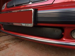 Зимова накладка на решітку (нижня) Глянцева для Opel Vectra B 1995-2002 рр.