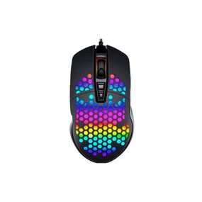 Мишка XO M4 4000 DPI RGB USB Black (XO-M4-BK)