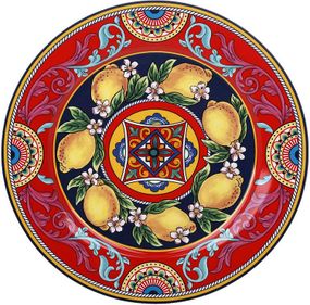 Тарілка порцелянова Sicilia "Ornamento" Ø27см (Орнамент)