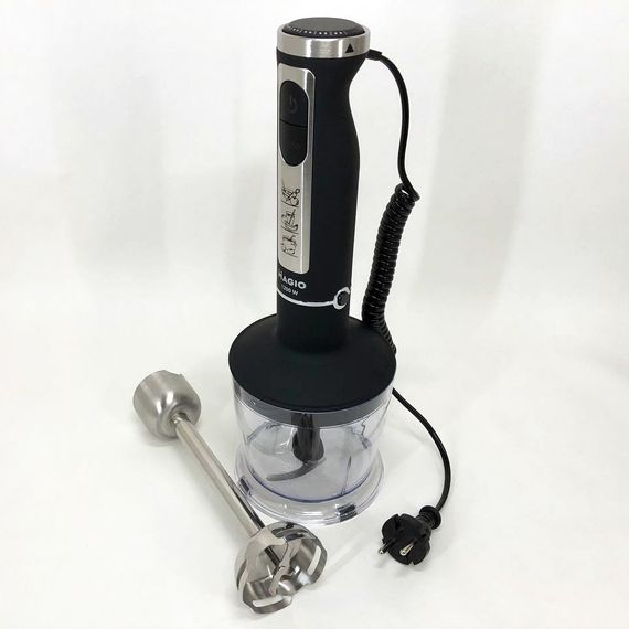 Блендер-подрібнювач занурювальний MAGIO MG-644 1200 Вт, блендер для дому, блендер для кухні, електричний | Зображення 4