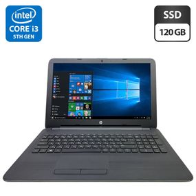 Ноутбук HP 250 G6 / 15.6" (1920x1080) TN / Intel Core i3-5005U (2 (4) ядра по 2.0 GHz) / 4 GB DDR3 / 120 GB SSD / Intel HD Graphics 5500 / WebCam б/в