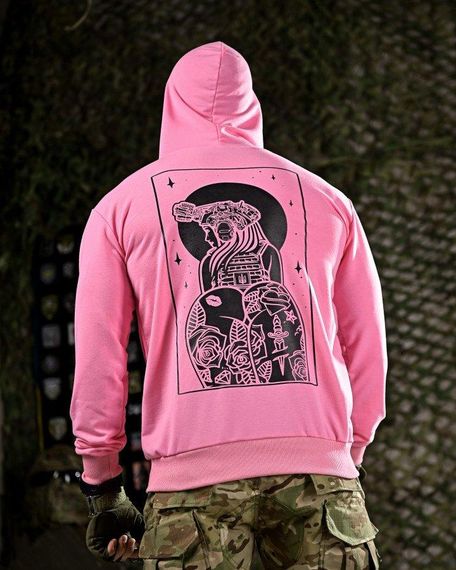 Тактична худі MAKLIN Girl рожевий ДЛ7049