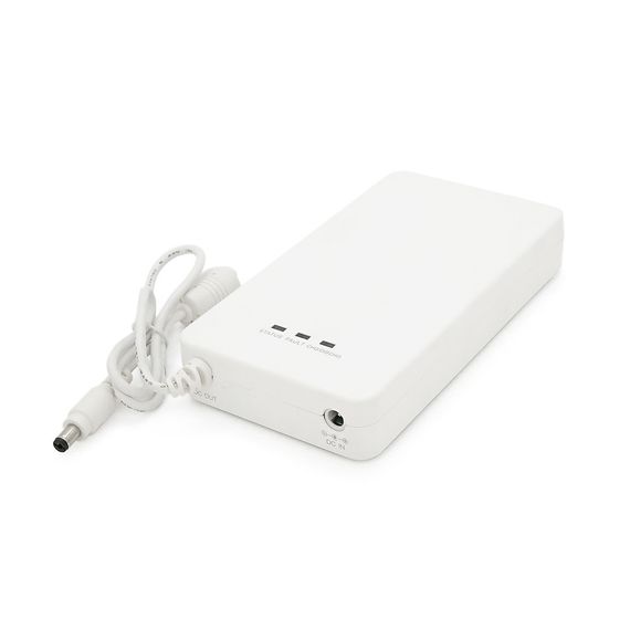 Корпус ДБЖ для роутера, 15W, Output: DC12V/1, 5A, під акумулятори 4(АА), White | Зображення 2