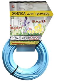 Жилка для тримера "КВАДРАТ" TM VIROK : Ø= 3.0 мм, l= 15 м VR-10V009