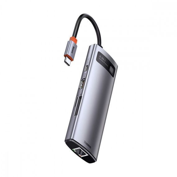 USB-Хаб Baseus Metal Gleam Series 8-in-1 Type-C | Зображення 7