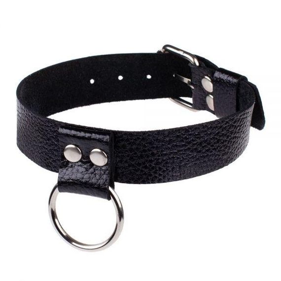 Ошейник Ring of Humiliti Black sexstyle