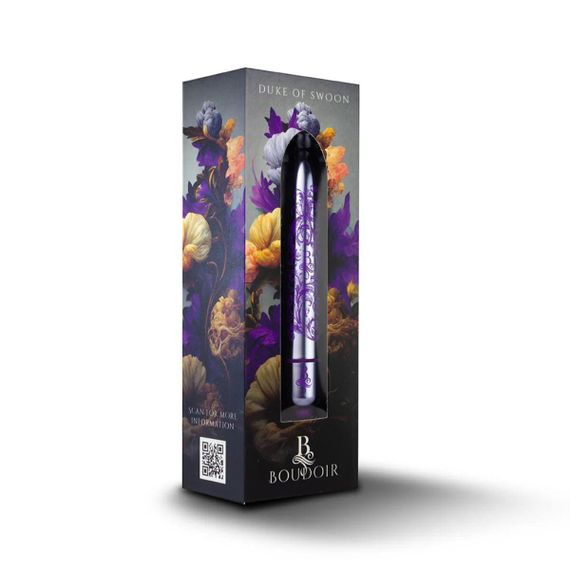 Віброкуля Rocks Off Boudoir RO-90mm Duke of Swoon, 10 режимів Sex Aura | Зображення 3
